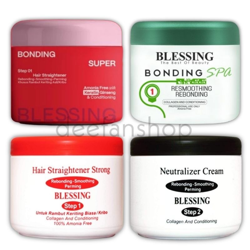 BLESSING Smoothing Rebonding / Pelurusan 1Kg