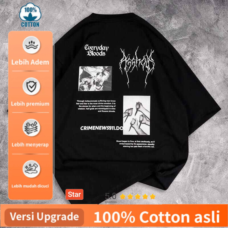 GSC - Baju Oversize UNDERGROUND / Kaos Oversize Wanita / Oversize Beruang Teddy Series