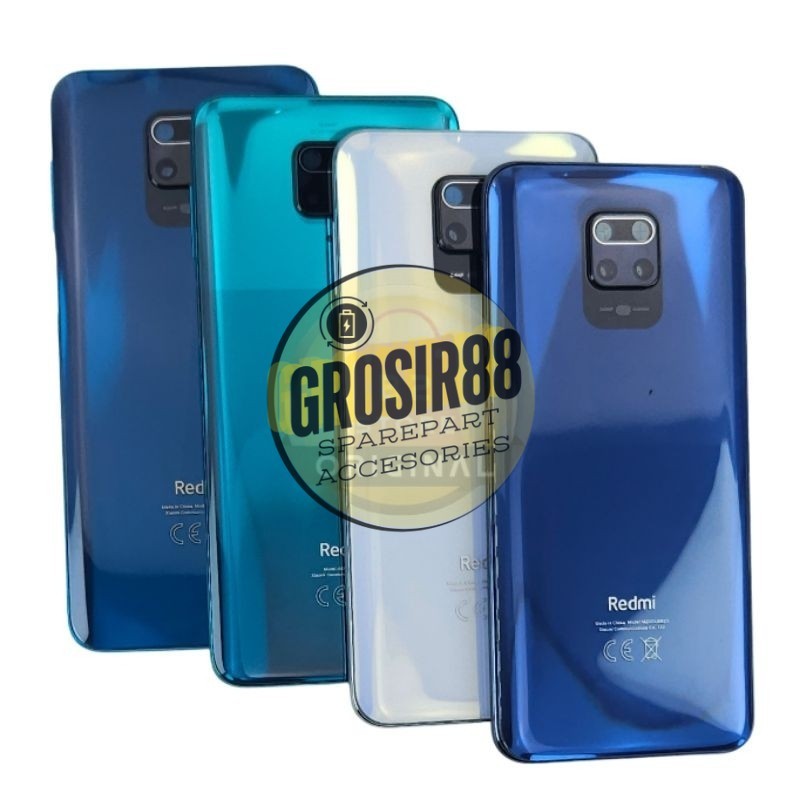 BACK CASING - KESING - HOUSING  XIOMI REDMI NOTE 9 PRO BACKDOOR FULLSET + BEZEL