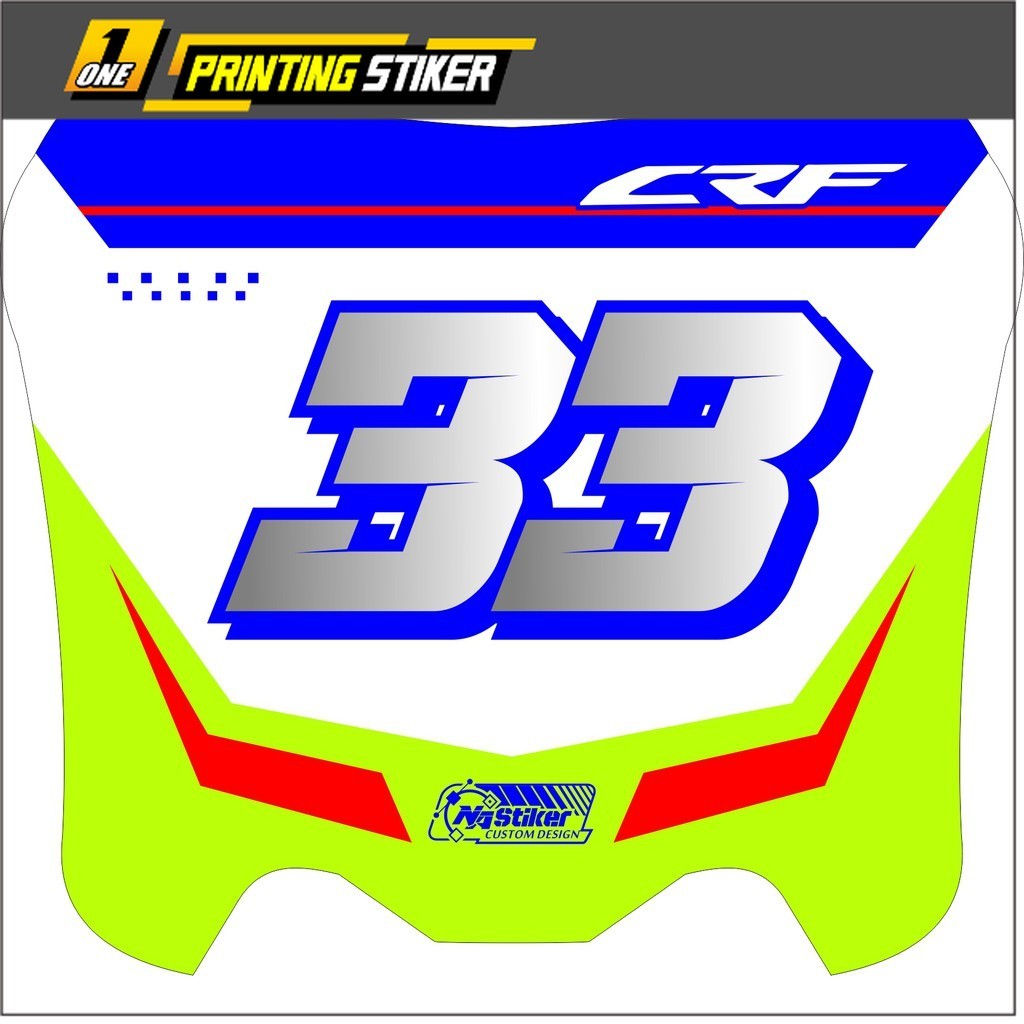 Stiker Papan Nomor Crf Free Desain Stiker Papan Nomor Crf Free Desain Nama Dam Nomorr