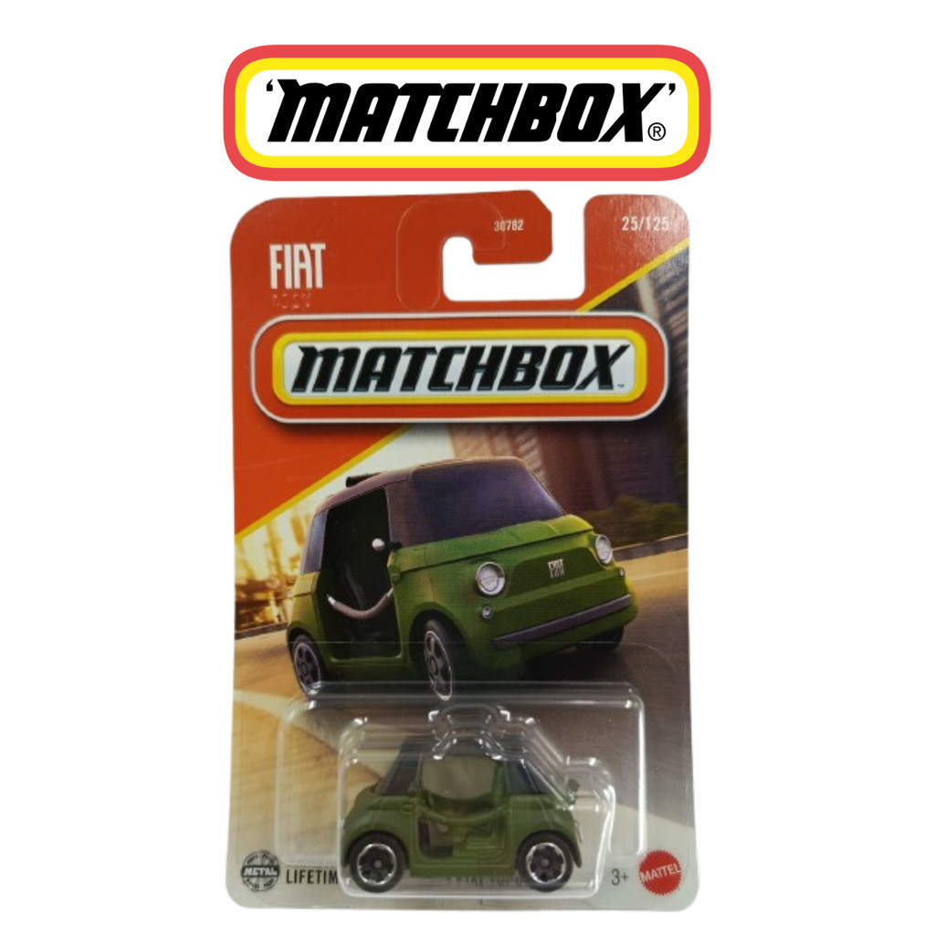 Matchbox 2024 Fiat Topolino Hijau 93BK