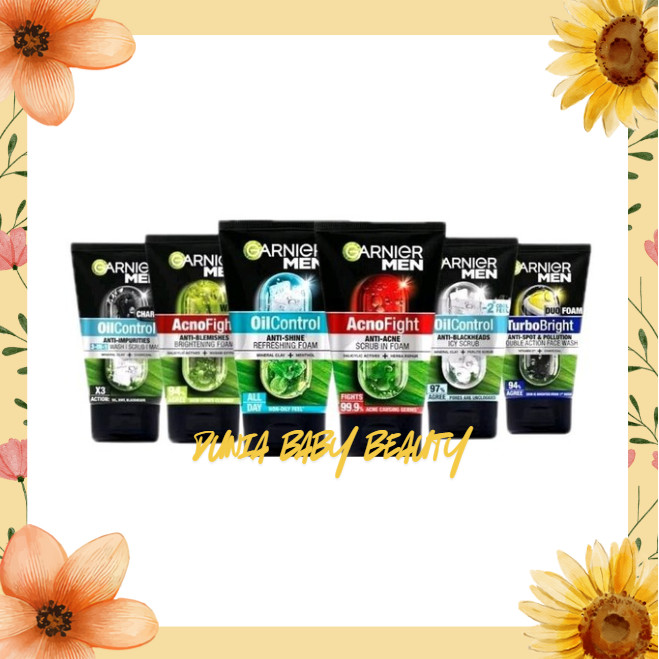 Garnier Men 100ml Sabun Cuci Muka Pria Granier