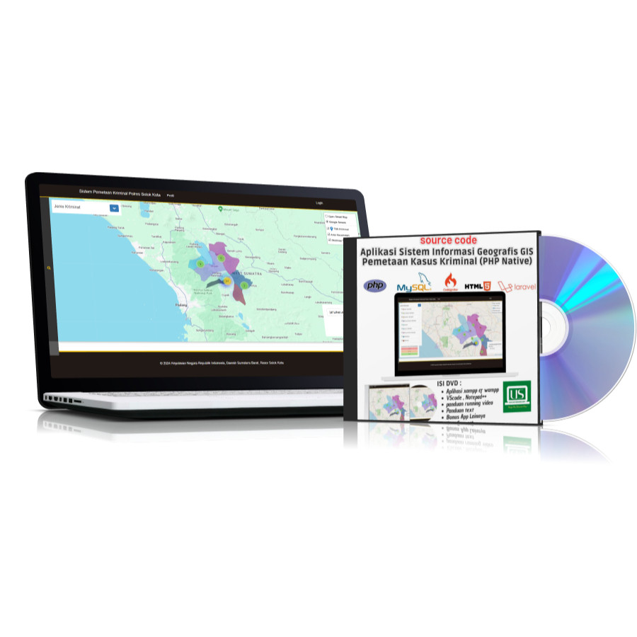 Aplikasi Sistem Informasi Geografis ( GIS ) pemetaan kasus berbasis web