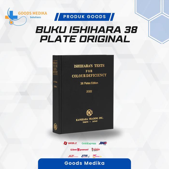 buku ishihara 38 plate original