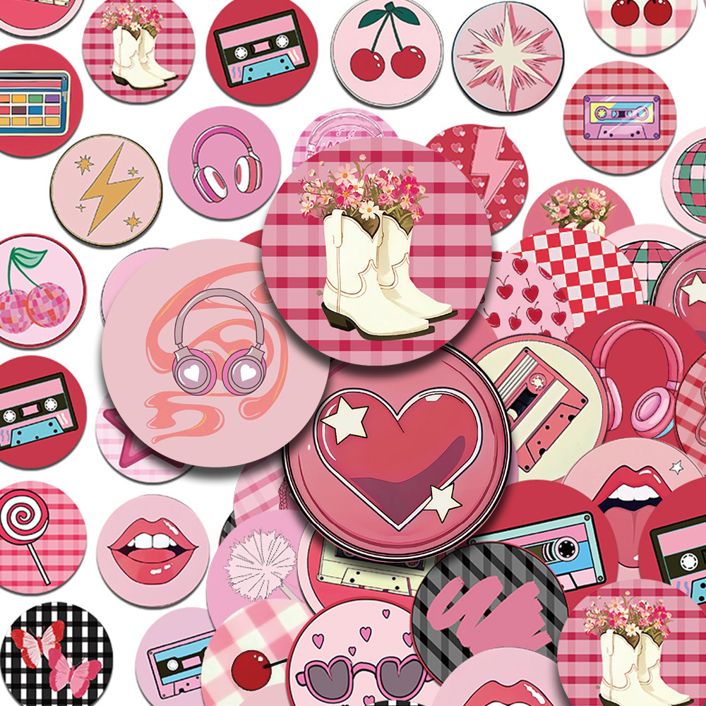 50pcs Instagram Highlight Covers Stickers Decals For Laptop Scrapbook Luggage Refrigerator Letter DI