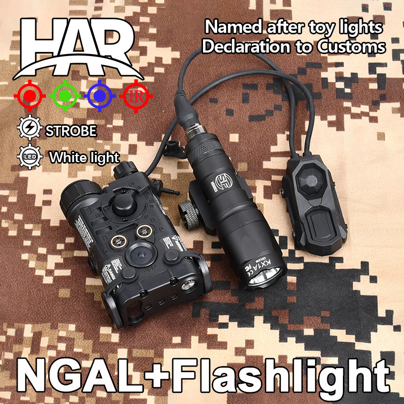M600 M300 Nylon NGAL WADSN M600C M300A Flashlight L3 NGAL Fit 20mm Rail DBAL OGL PEQ X300 XC2 Weapon