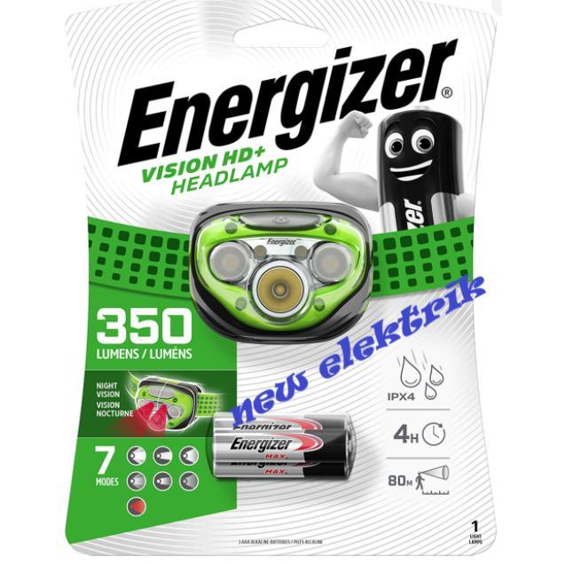 [DONY SPORT] Senter kepala/head lampu Energizer 5 LED HD Vision