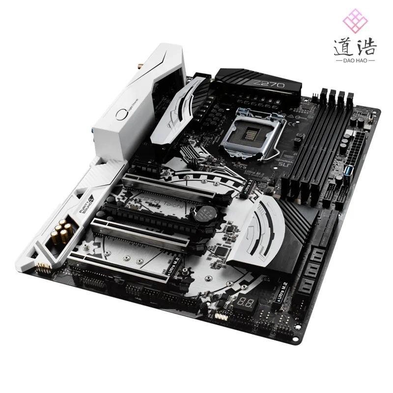 For Asrock Z270 TAICHI Motherboard 64GB LGA 1151 I3 I5 I7 CPU DDR4 ATX Z270 Mainboard 100% Tested Fu