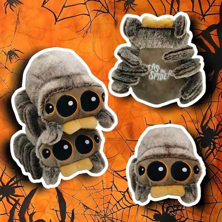 Machinegard Boneka Lucas The Spider Mainan Plush Doll Laba-Laba Lucu