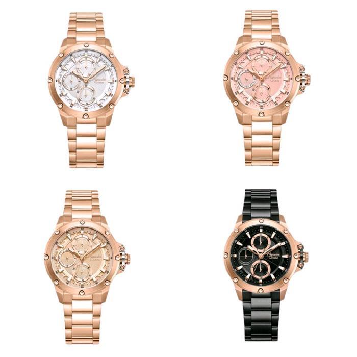 Jam Tangan Wanita Alexandre Christie 6564 AC 6564 AC6564 Stainle