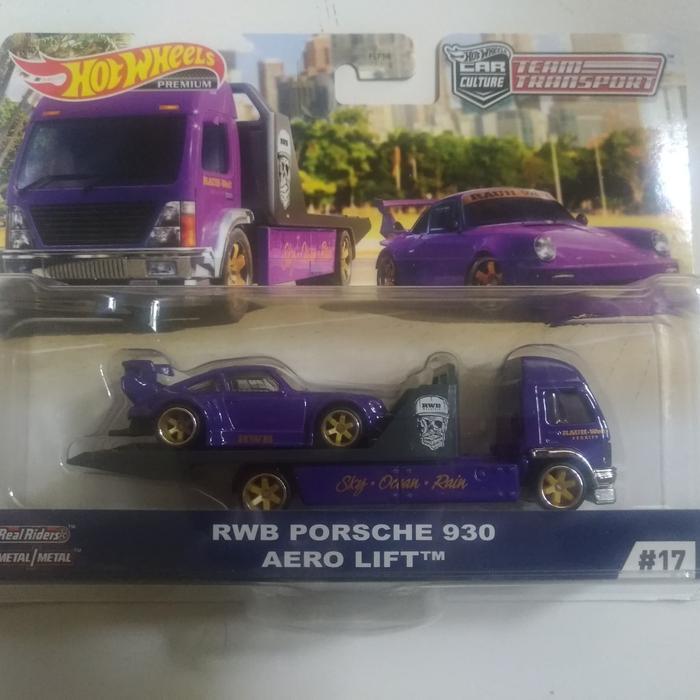 Hot Wheels Team Transport Rwb Porsche 930 Aero Lift