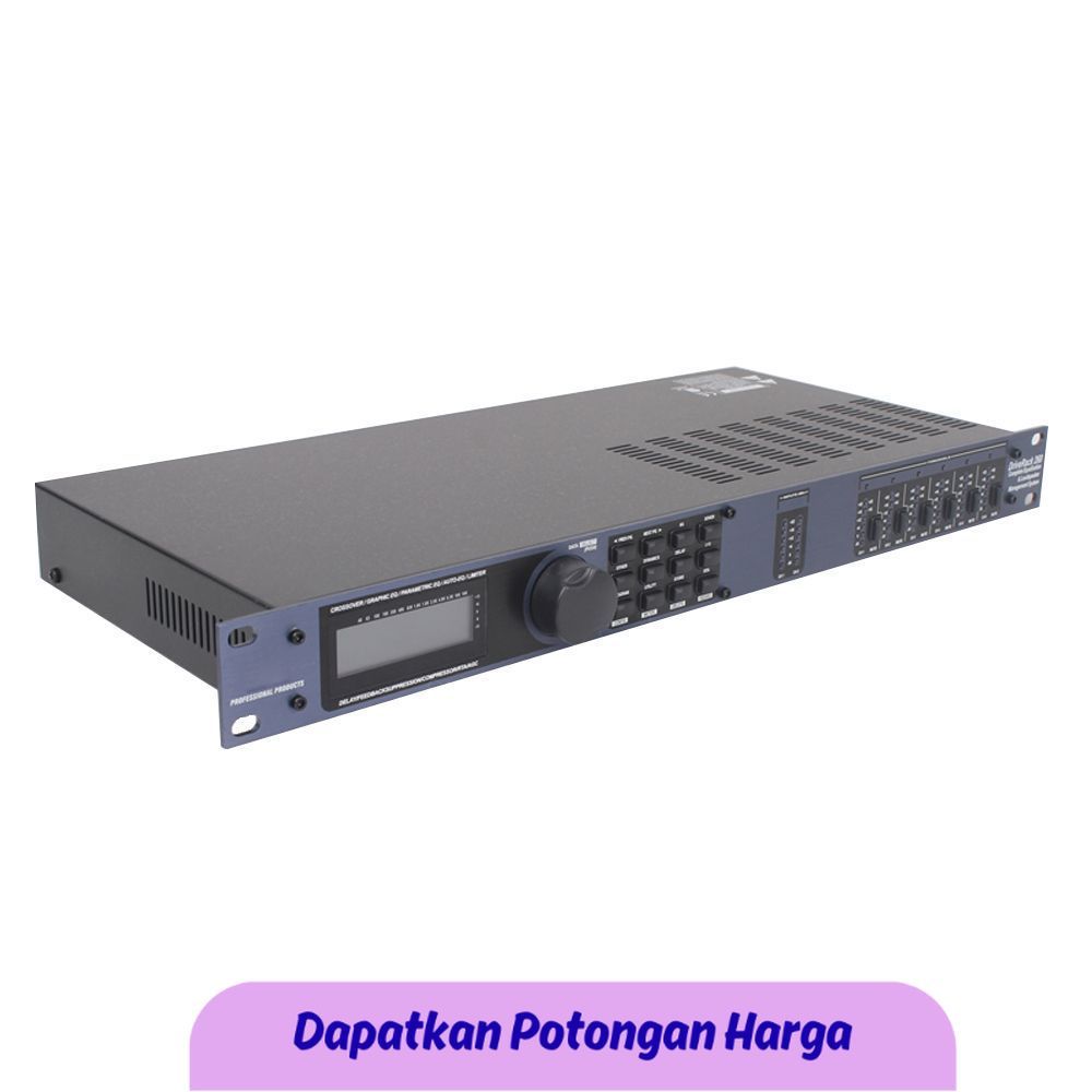 SSN 260 Audio Processor Driver Rack Dbx Drivers 260 PA Processor Audio Dsp Digital Audio Speaker Man