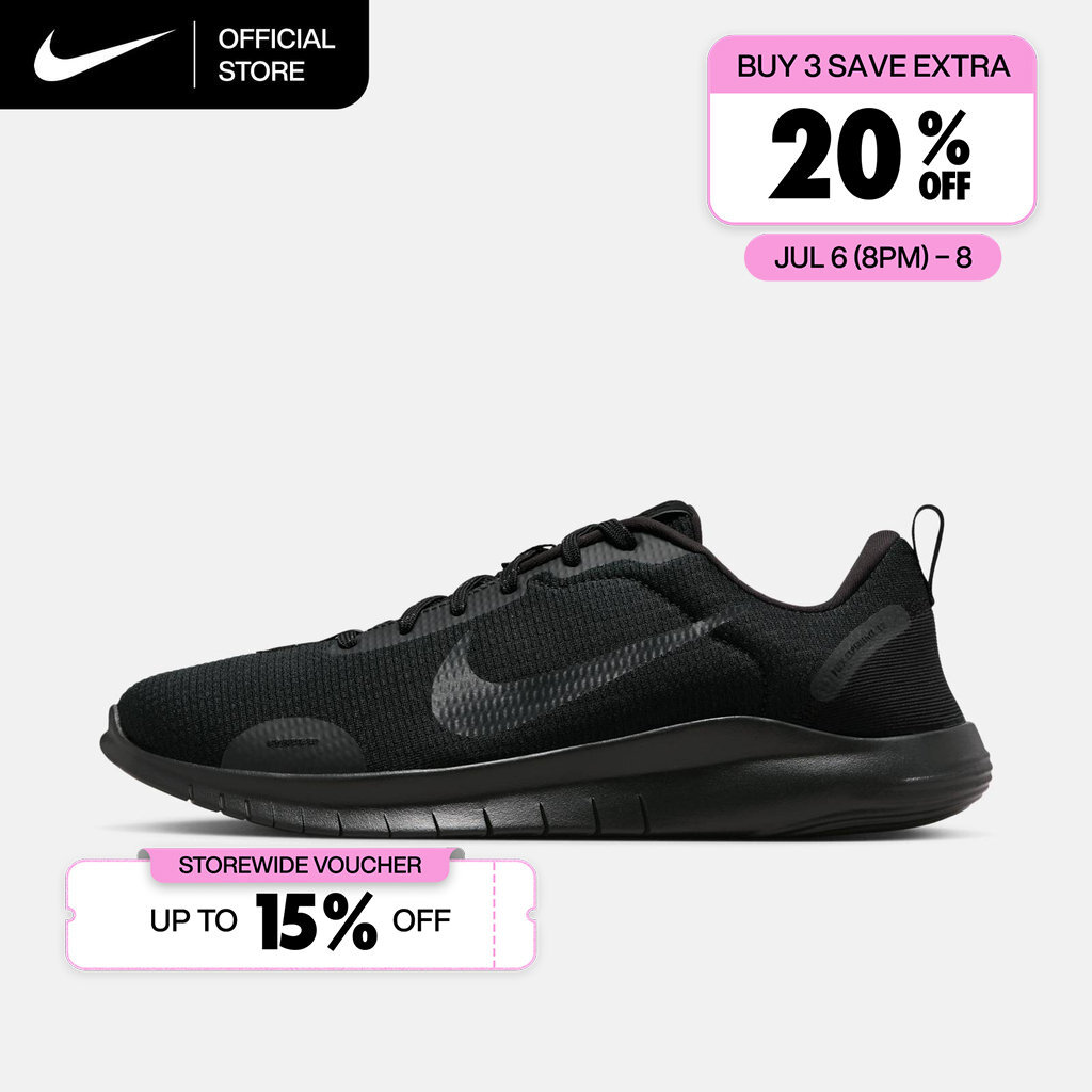 Nike Men's Flex Experience Run 12 Road Running Shoes - Black [DV0740-003]