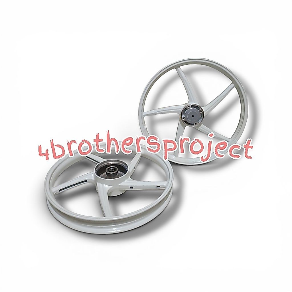 VELG RACING SUPRA FIT JRP PUTIH KUALITAS SNI