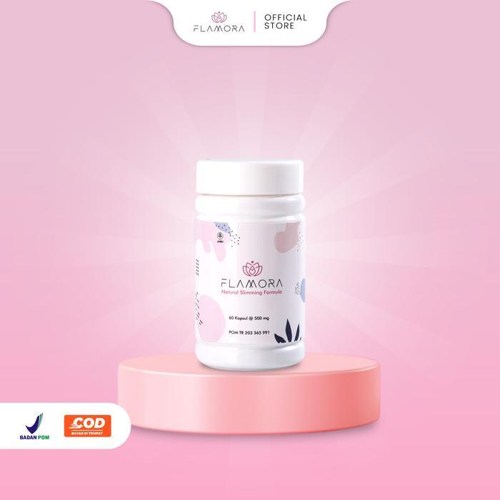 Flamora Slimming Kapsul Diet Pelangsing Badan Herbal BPOM - Bundling - 1 Pcs