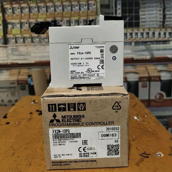 MITSUBISHI PLC FX2N-10PG ORIGIBAL PLC MITSUBISHI
