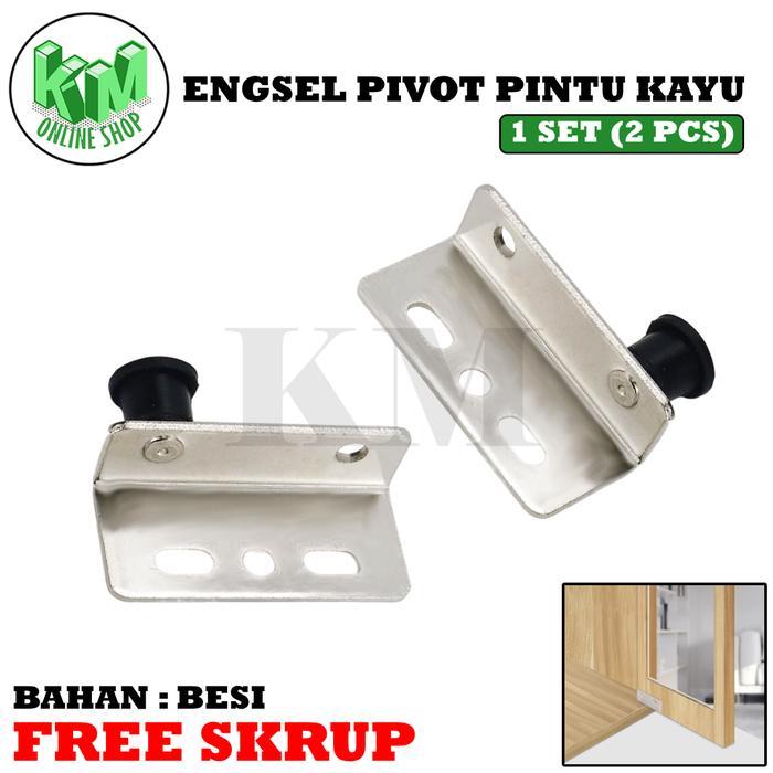 Engsel Pivot Pintu Lemari Kayu 12mm Hinge Pivot Mini Kecil Pivot Kayu