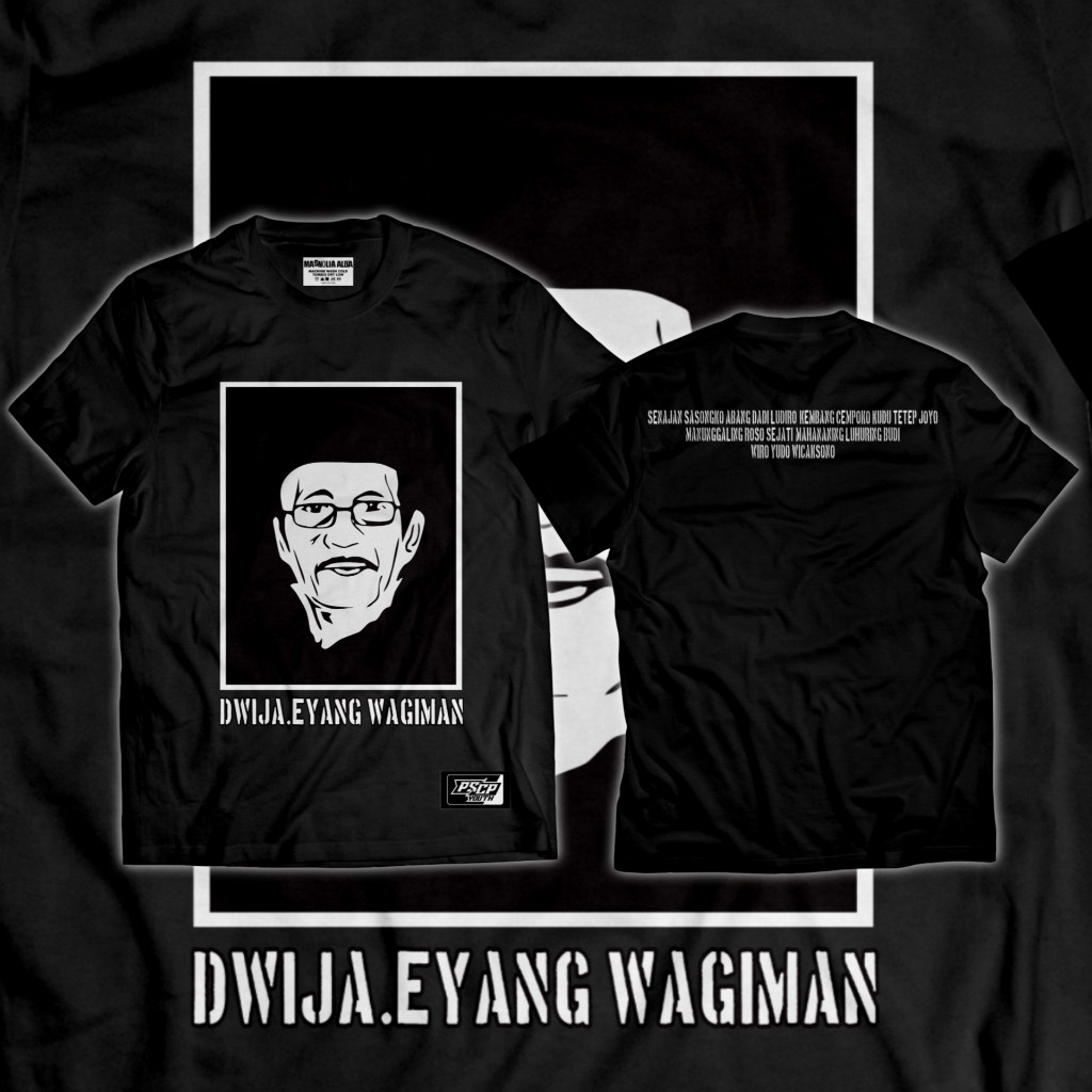 KAOS CEMPAKA PUTIH EYANG WAGIMAN KAOS PSCP TERBARU