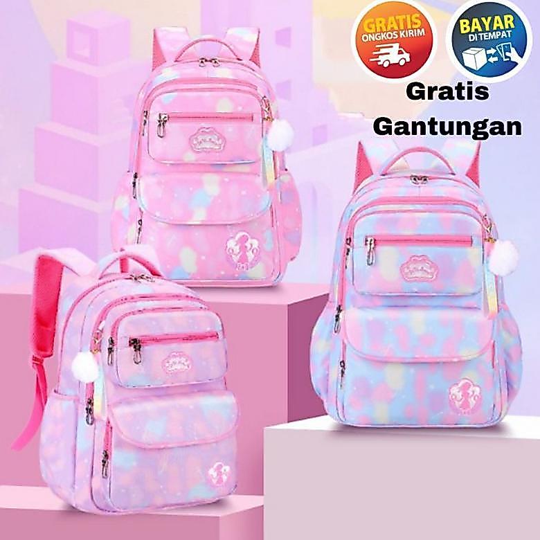 [IMPORT] Tas Korea Import / tas anak sekolah import Korea / tas ornate import model Korea Diskon