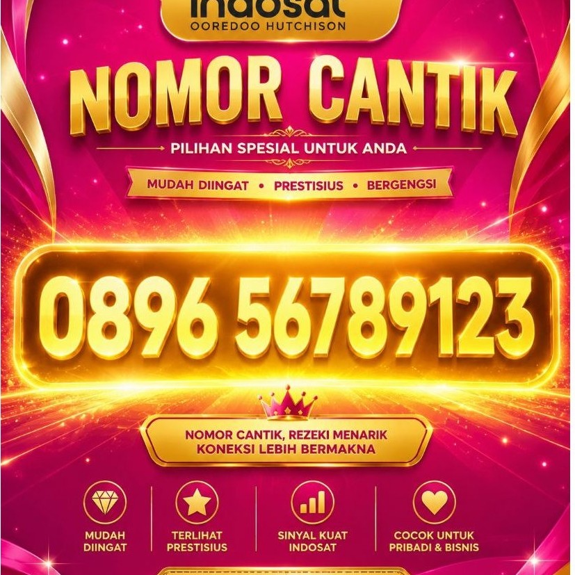 NOMOR CANTIK INDOSAT OOREDOO