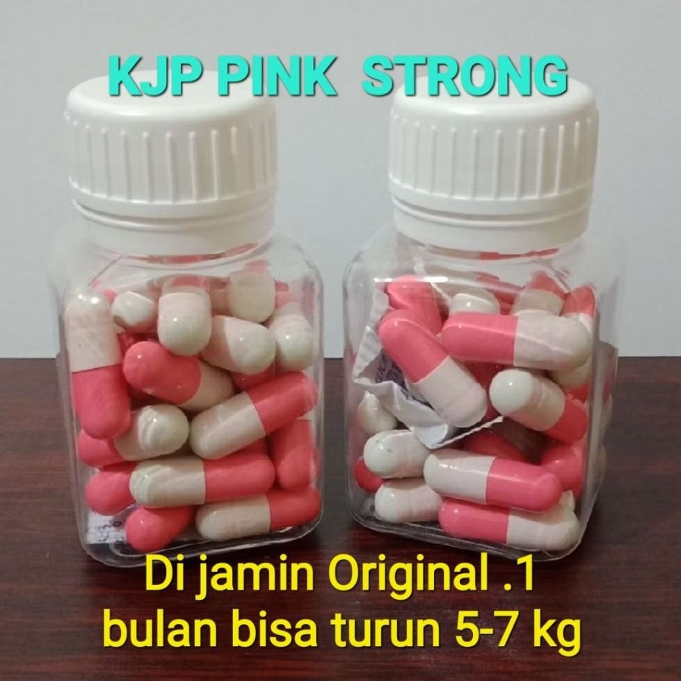 Pil Pelangsing Herbal Pinky - Menurunkan Berat Badan, Mengurangi Nafsu Makan, Mengeluarkan Lemak