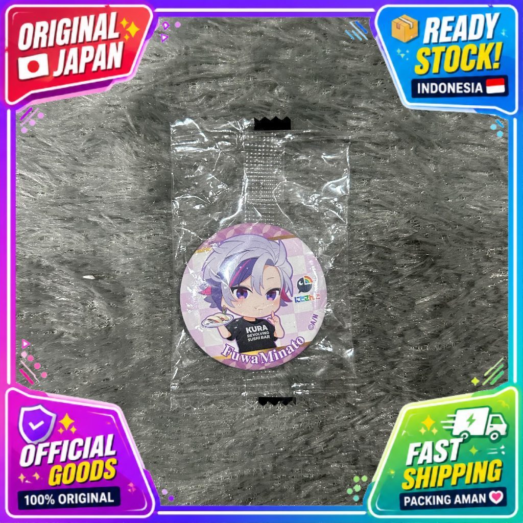 [OFFICIAL MERCHANDISE] Pin: Nijisanji Kura Sushi Fuwa Minato