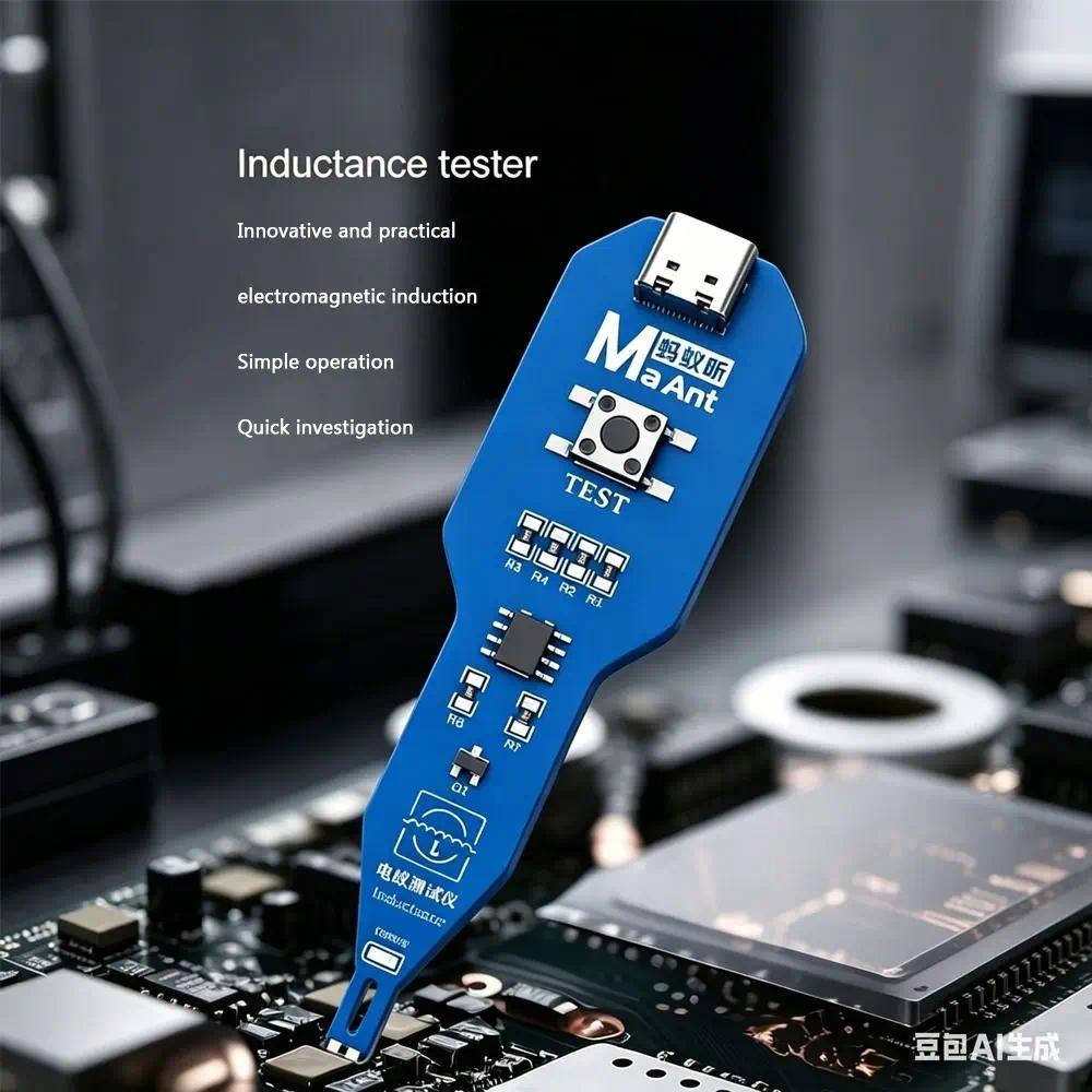 Electromagnetic Induction Inductance Tester Quick Fault Check Professional Diagnostic Inductor Detec