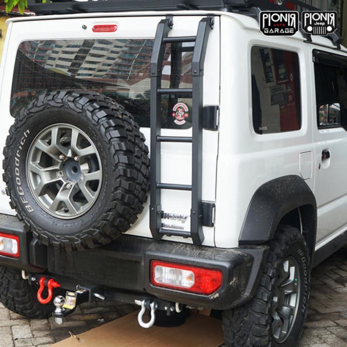 Roof Car Ladder New Jimny Tangga Roof Rack Mobil Jimny 2019
