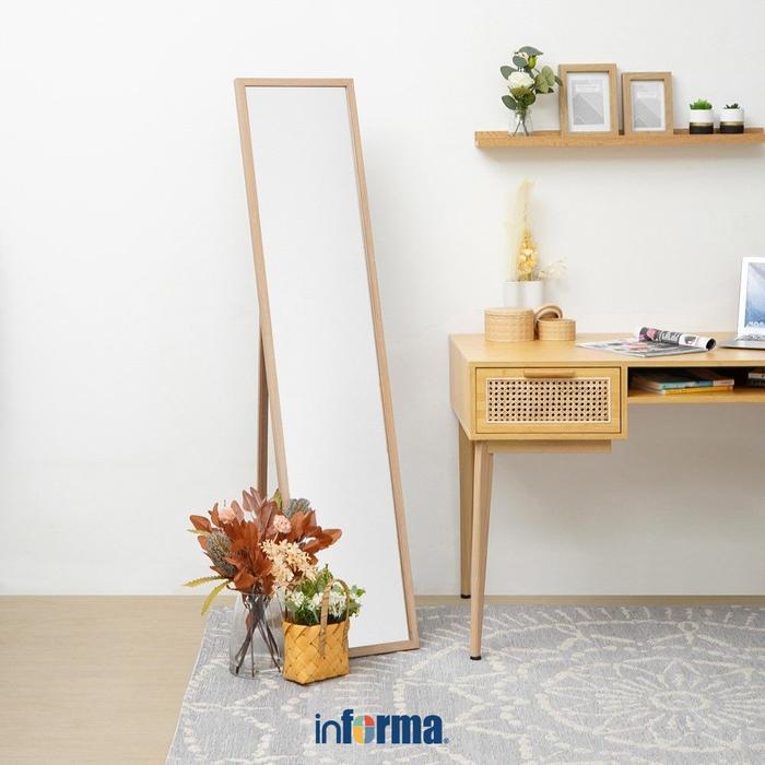 Informa 33x5x150 cm Cermin Lantai Standing Mirror Cermin Panjang Cermin Berdiri Floor Mirror