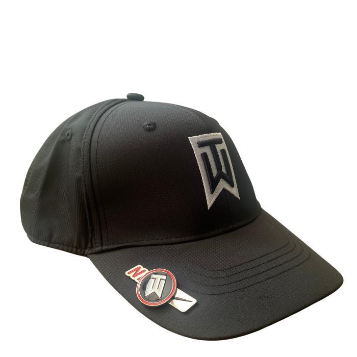 [READY STOK] Topi Golf Baseball Cap Marker TW Tiger Woods 395 - Hitam