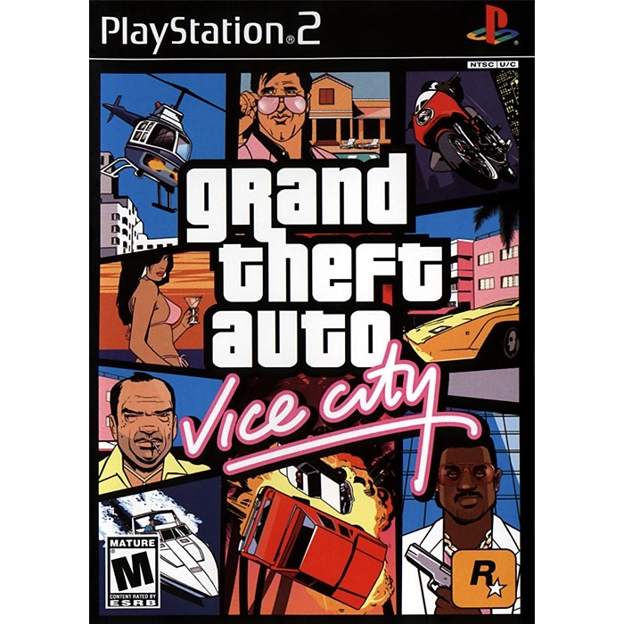 DVD Game PS2 - GTA Vice City