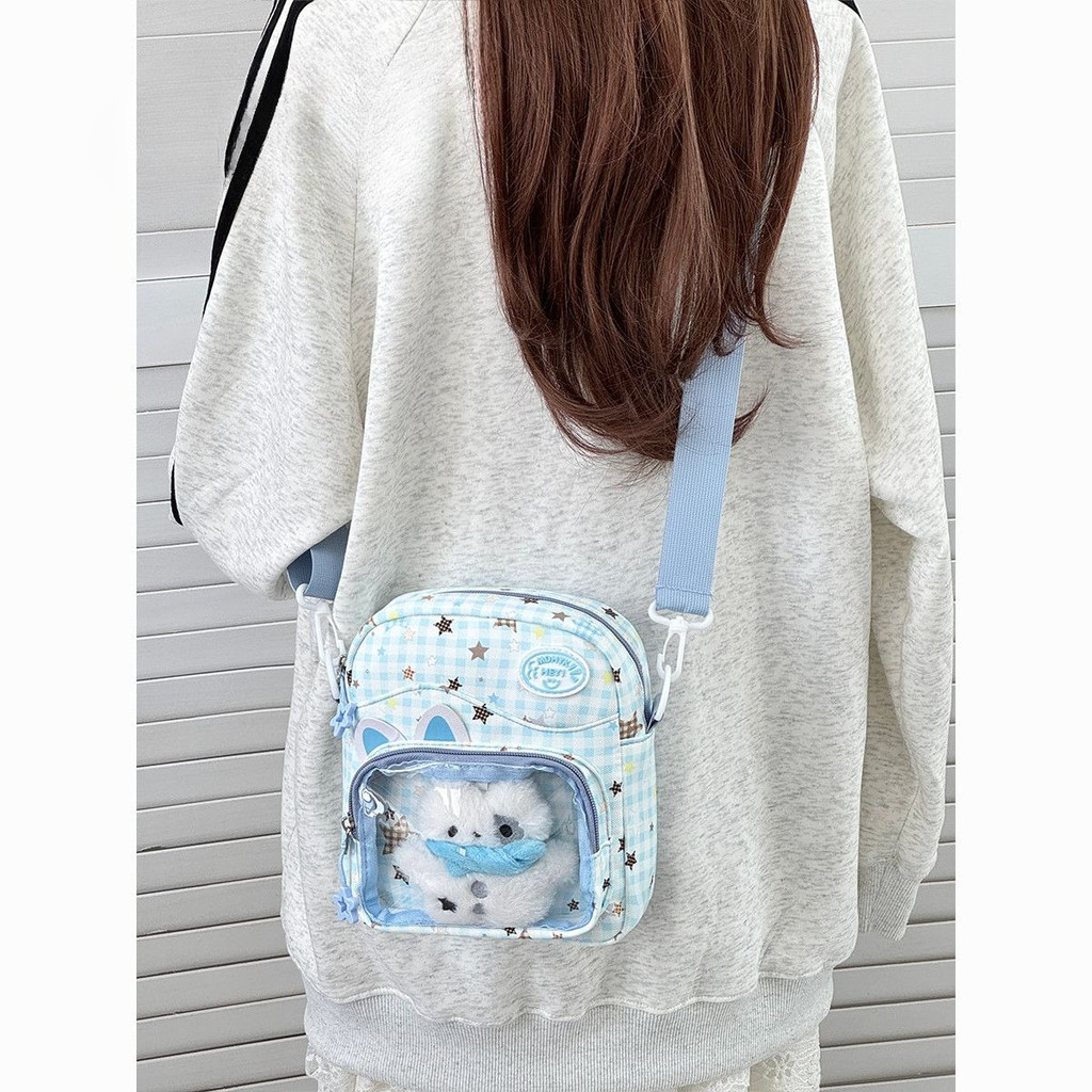 BAGGY TAS transparan tas Tas selempang transparan tas kecil