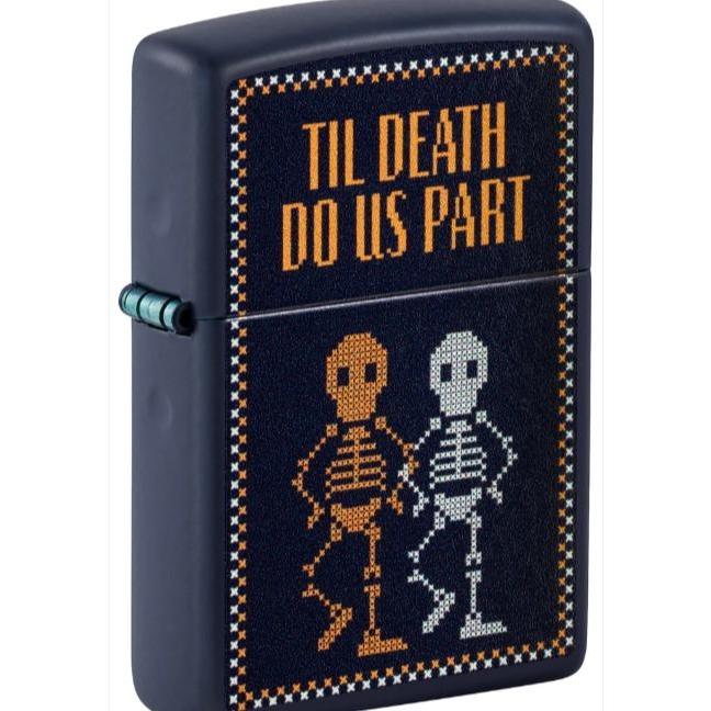 Zippo Original 47119 Til Death Do Us Part (Navy Matte)
