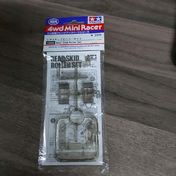 TAMIYA 15520 REAR SKID ROLLER SET [ORIGINAL TAMIYA]