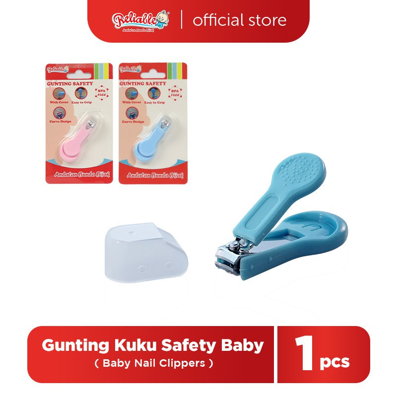 Reliable Gunting Clipper Kuku Bayi Anak Ujung Bulat | Nail Clipper