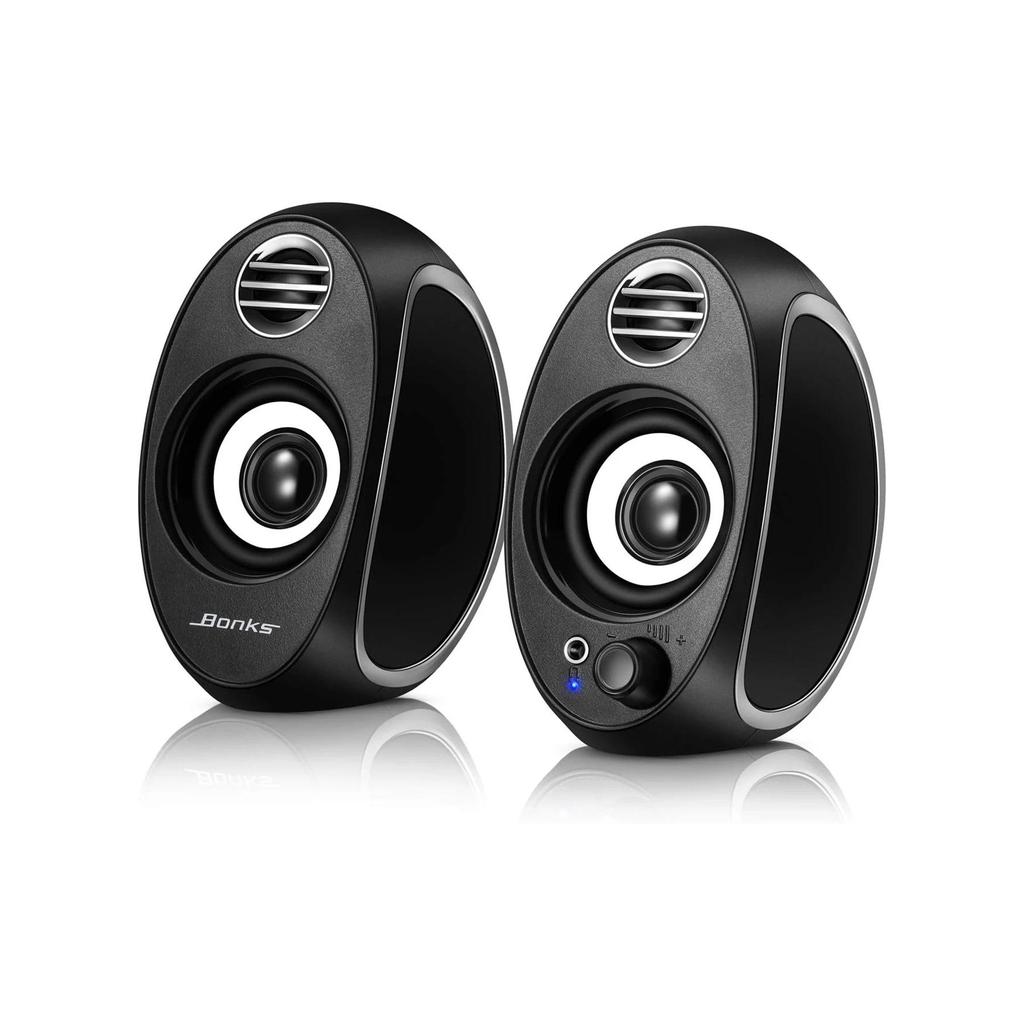 Computer Speakers for Desktop, PC Powered Speaker, USB Powered Monitor Speakers for Computer/TV/Lapt