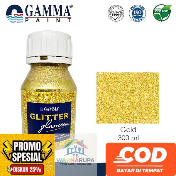 Glitter Glamour - Gold - Cat Metalik 300ML