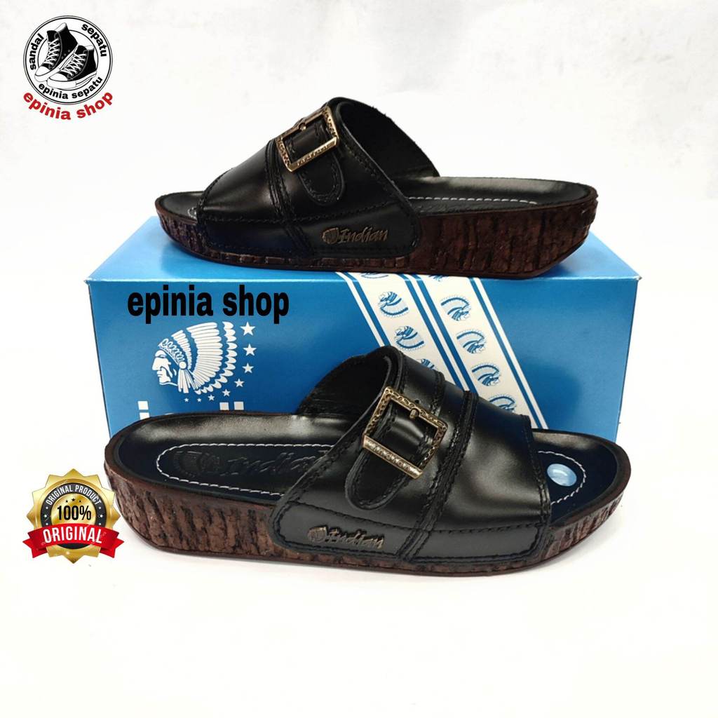 SANDAL KULIT INDIAN 445-SANDAL PRIA DEWASA INDIAN NYAMAN KUAT