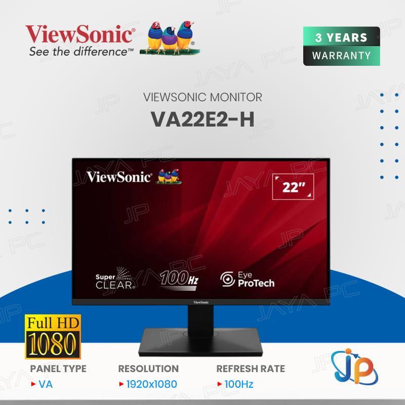 Monitor Viewsonic LED VA22E2-H - Full HD 22" Inch