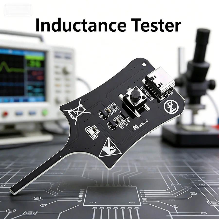 Inductance Tester for Mobile Phone Motherboard Repair, Fast Electromagnetic Induction Fault Detector