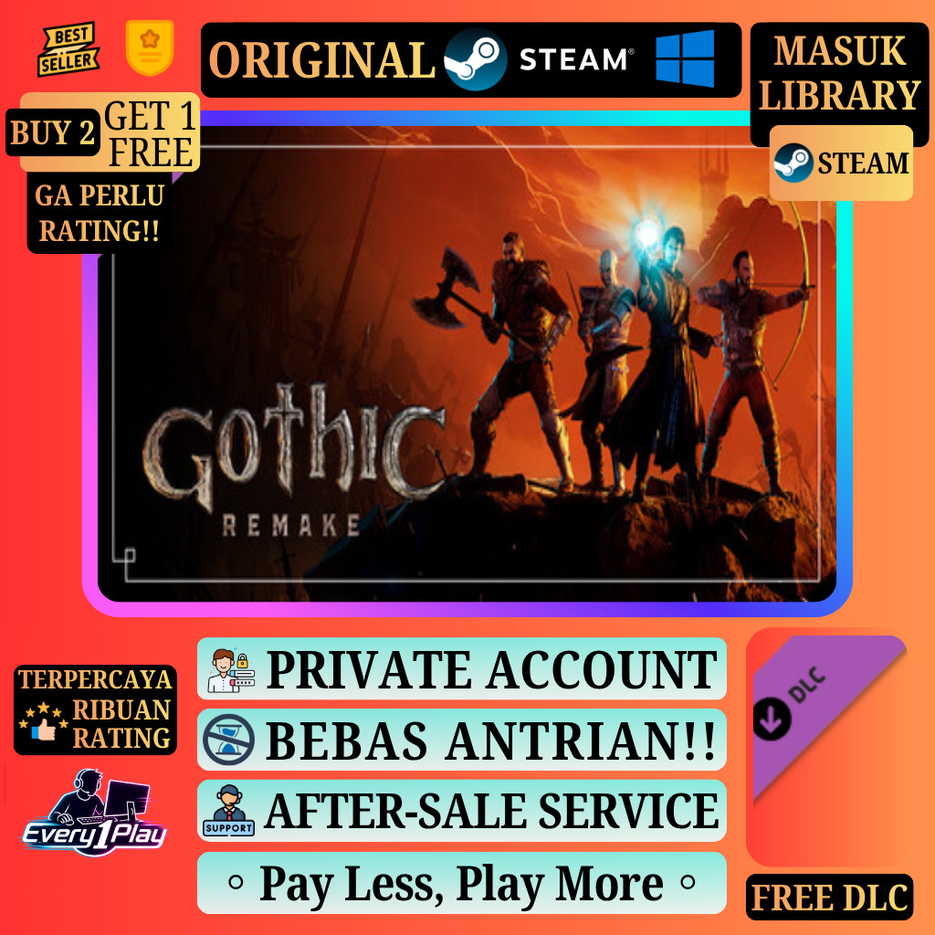 Gothic 1 Remake Game Steam - Games PC Laptop Windows