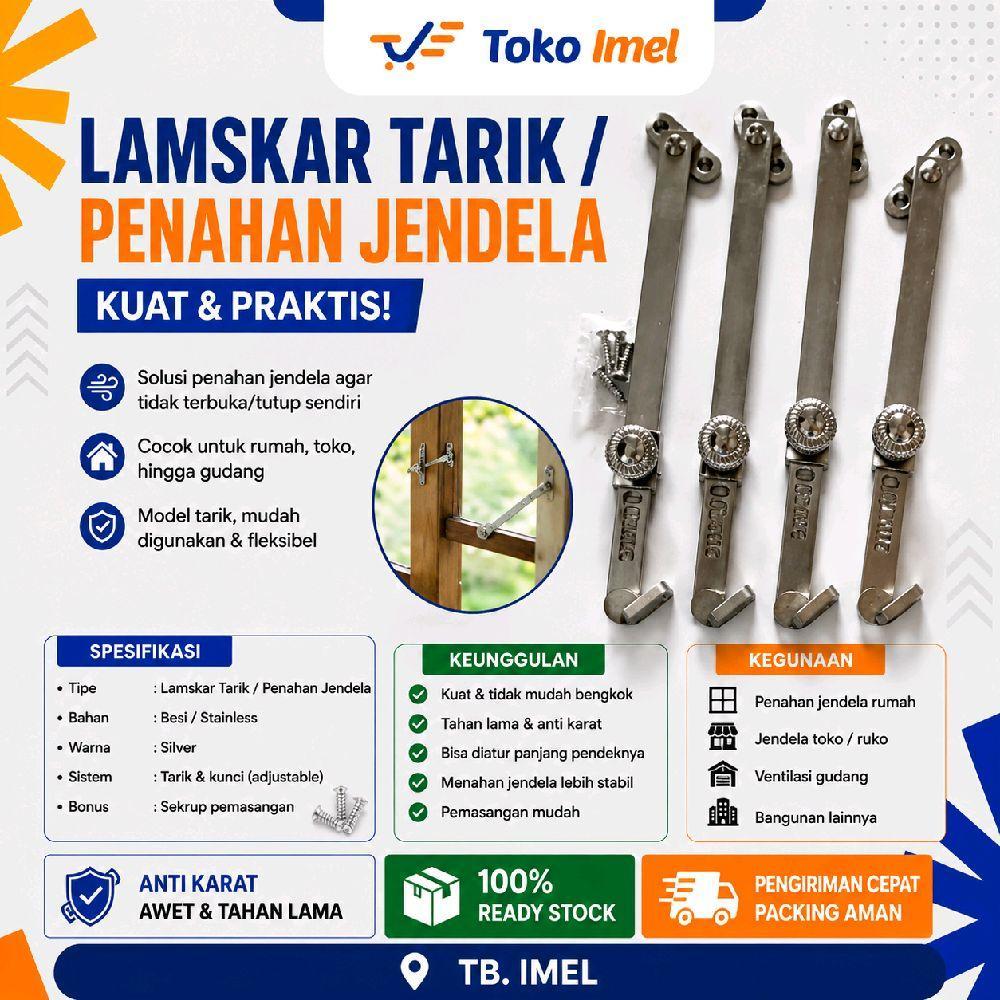 Lamskar Tarik/Penahan Jendela