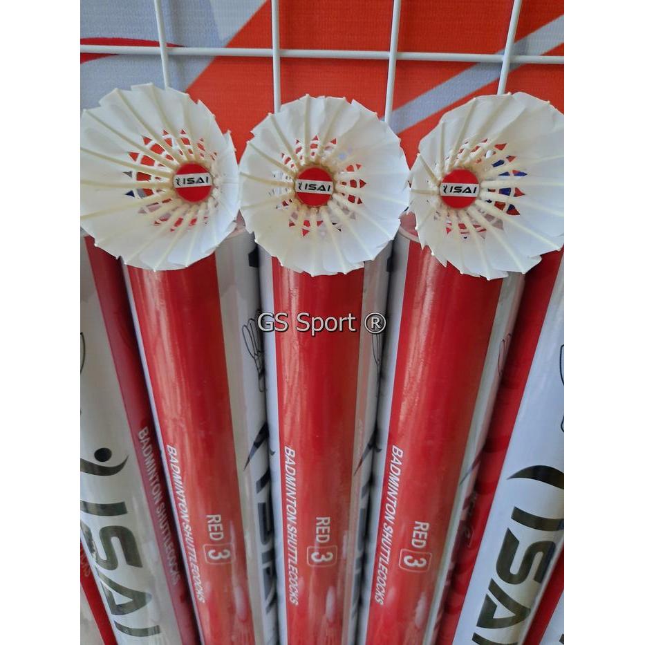 SHUTTLECOCK ISAI Badminton Bulutangkis - ISAI RED