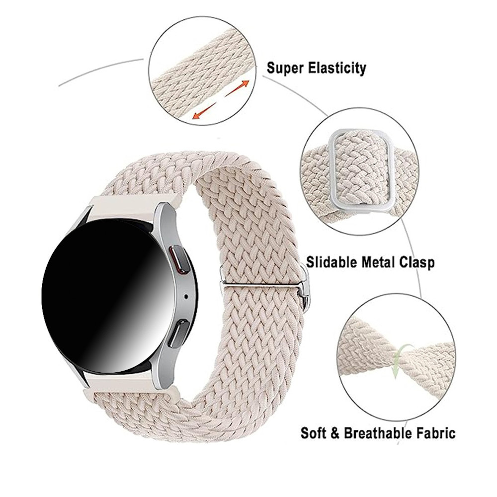 18mm Nylon Strap for Huawei Watch GT 6/5 4 41mm Garmin Venu 3/ 2S /Garmin Forerunner 265S/Fossil GEN