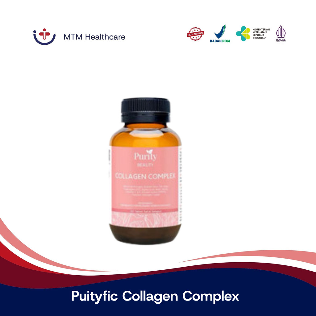 Purityfic Beauty Collagen Complex Isi 60 Kapsul Suplemen