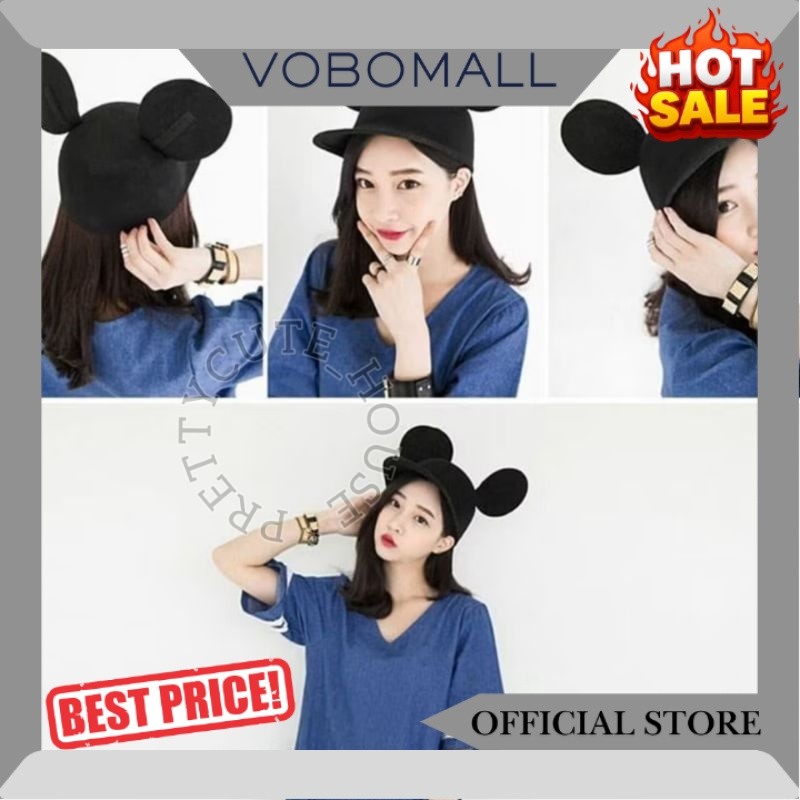 TOPI MICKEY MOUSE DISNEY / TOPI MIKI / TOPI SNAPBACK MICKEY MOUSE PCH