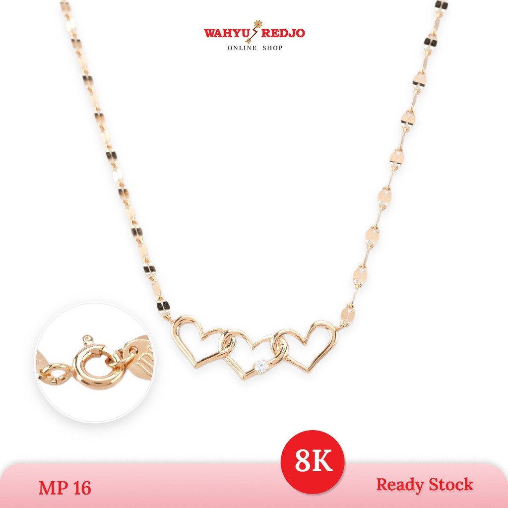 WAHYU REDJO - KALUNG EMAS 8K UBS MODEL LOVE SERIES TIMELESS & DAILYWEAR (PMR)