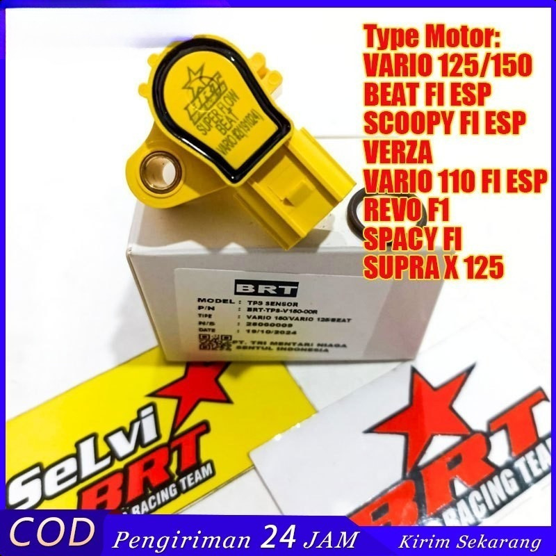 SENSOR TPS BRT HONDA VARIO 125 VARIO 150 BEAT POP BEAT ESP BEAT FI BEAT STREET GENIO BEAT DELUXE TPS
