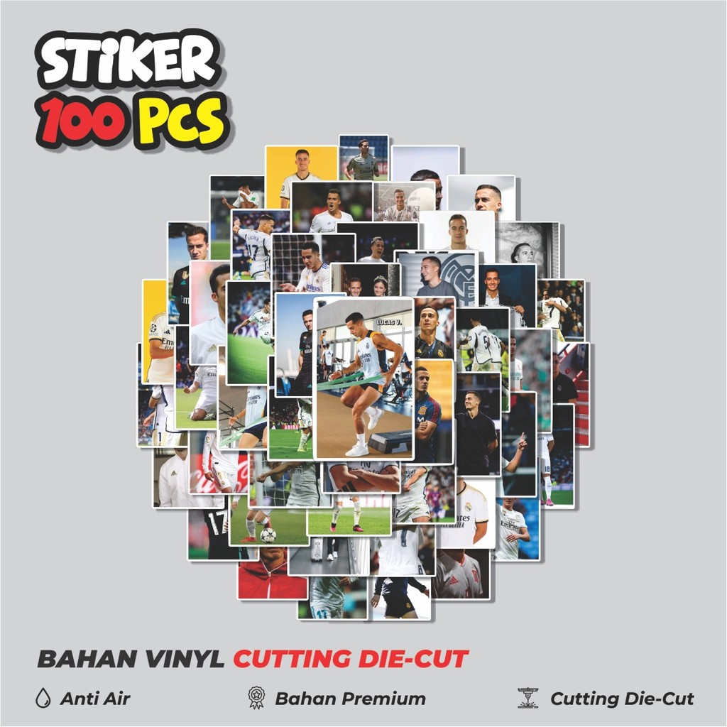 

Terbaru! 50 pcs Stiker RM Lucas Vázquez V2 Dekorasi Lucu Kreatif untuk Notebook, Skateboard, HP