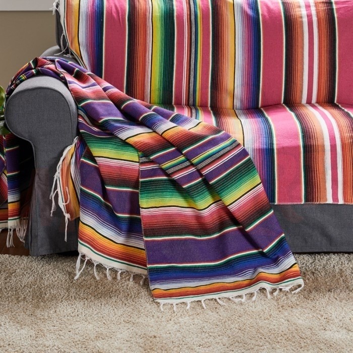Mexican Blanket American Style Selimut Mexio Kain Mexico